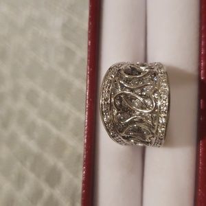 Anillo de Plata Ley 925,en filigrana,